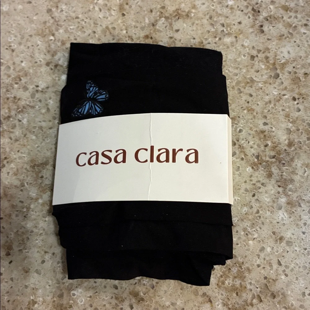 NWT Casa Clara Eden Butterfly Tights